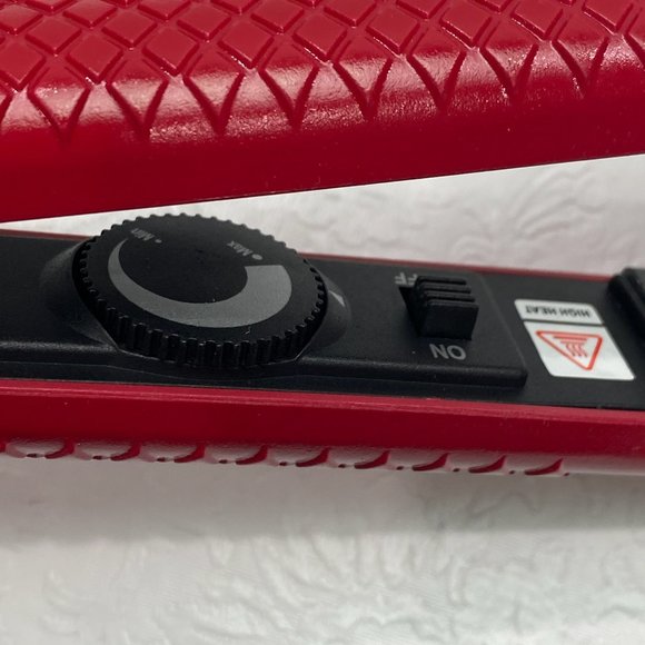 Style House 1.25” Professional Hair Styling Iron (Red) Negative Ion Therapy main image 11